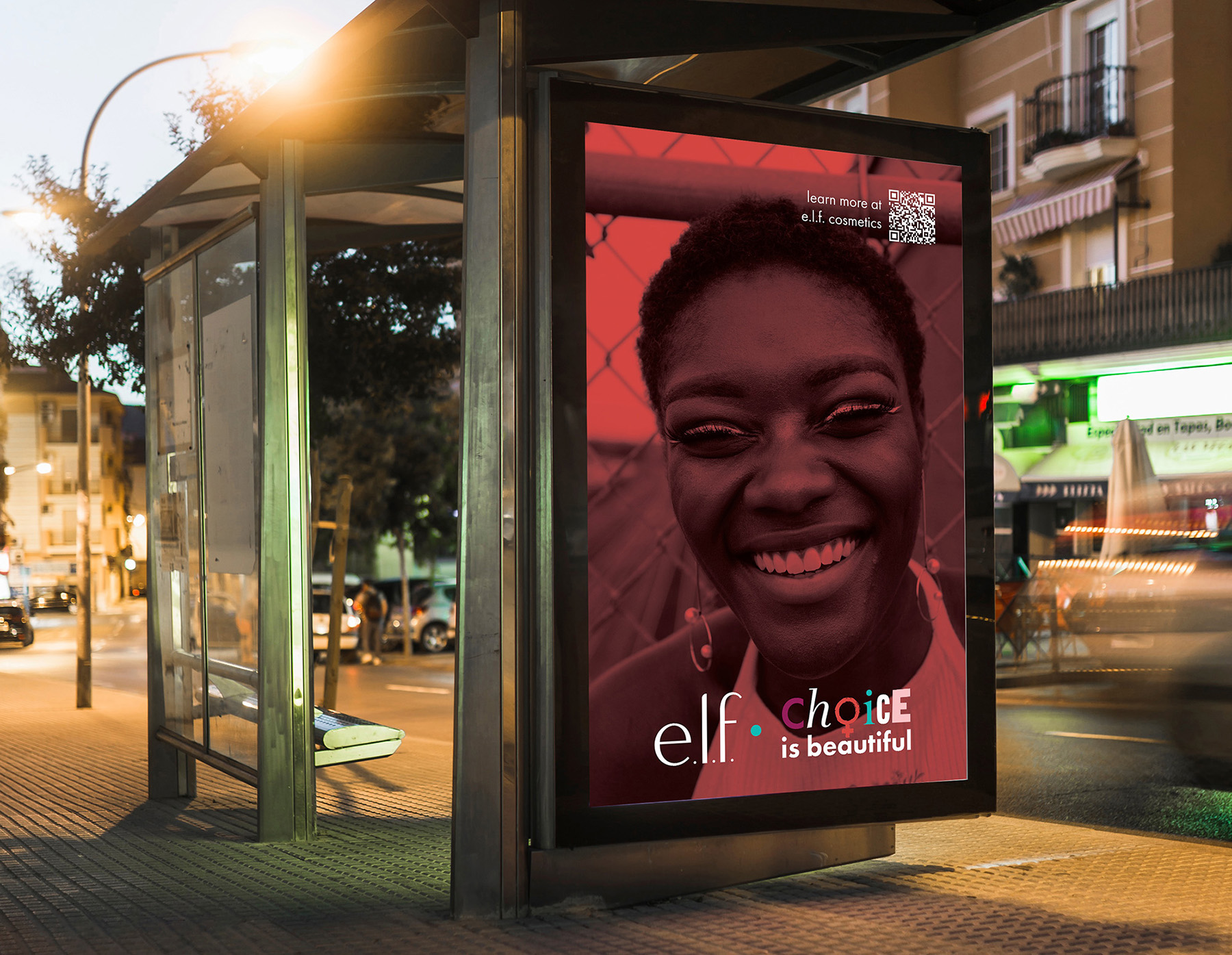 Choice is Beautiful – Orange Billboard