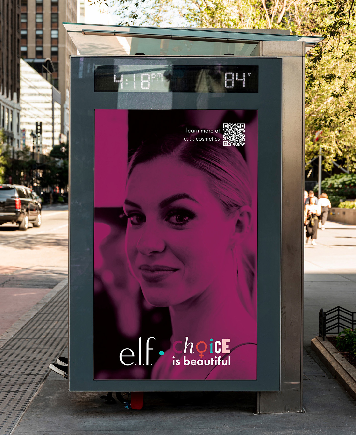 Choice is Beautiful – Wine Billboard