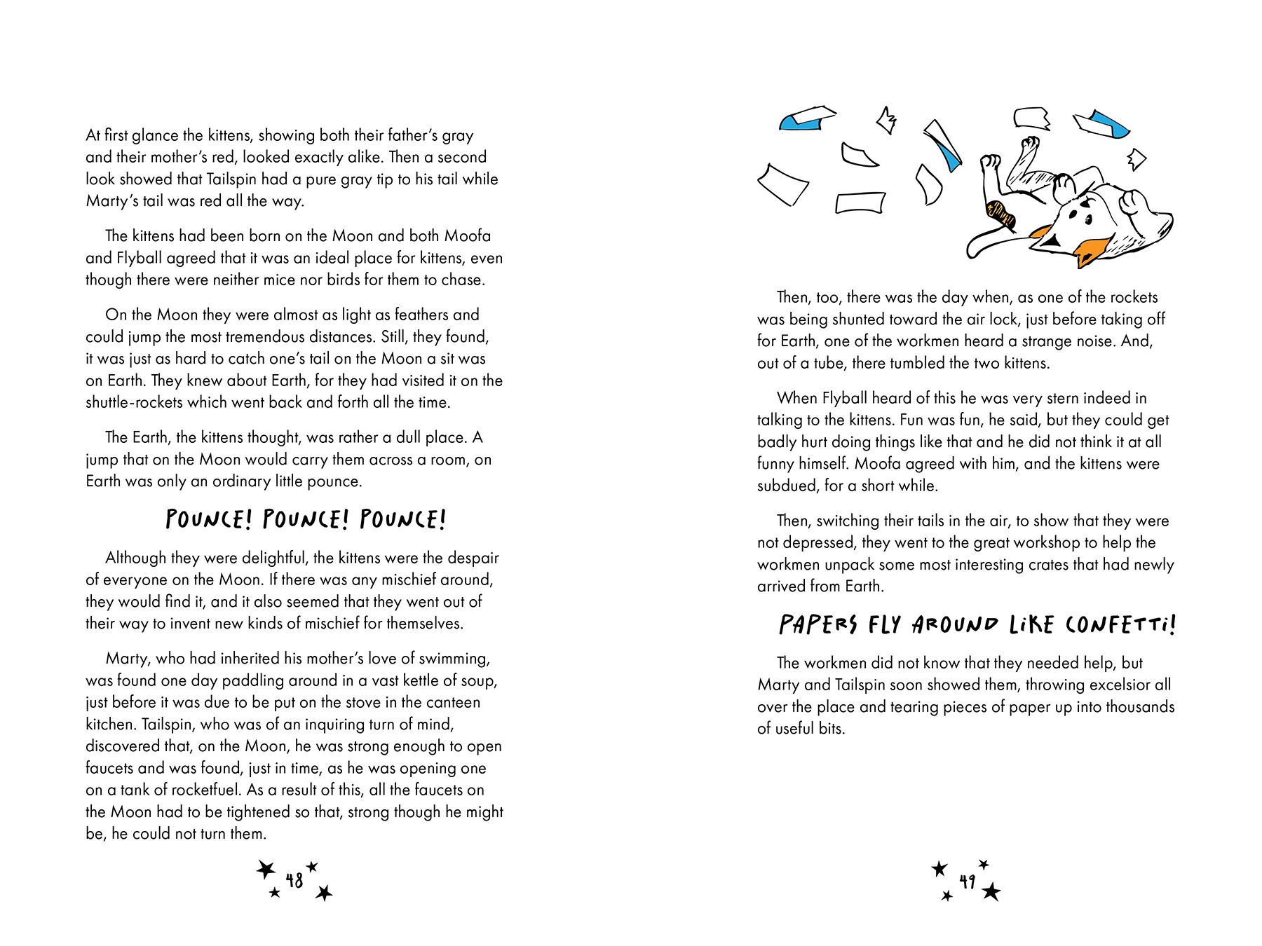 Space Cats – Spread 5