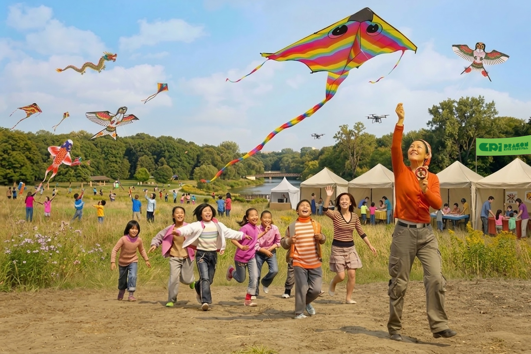 GPI – Dragon Kite Lifestyle Image GPI – Dragon Kite Lifestyle Image