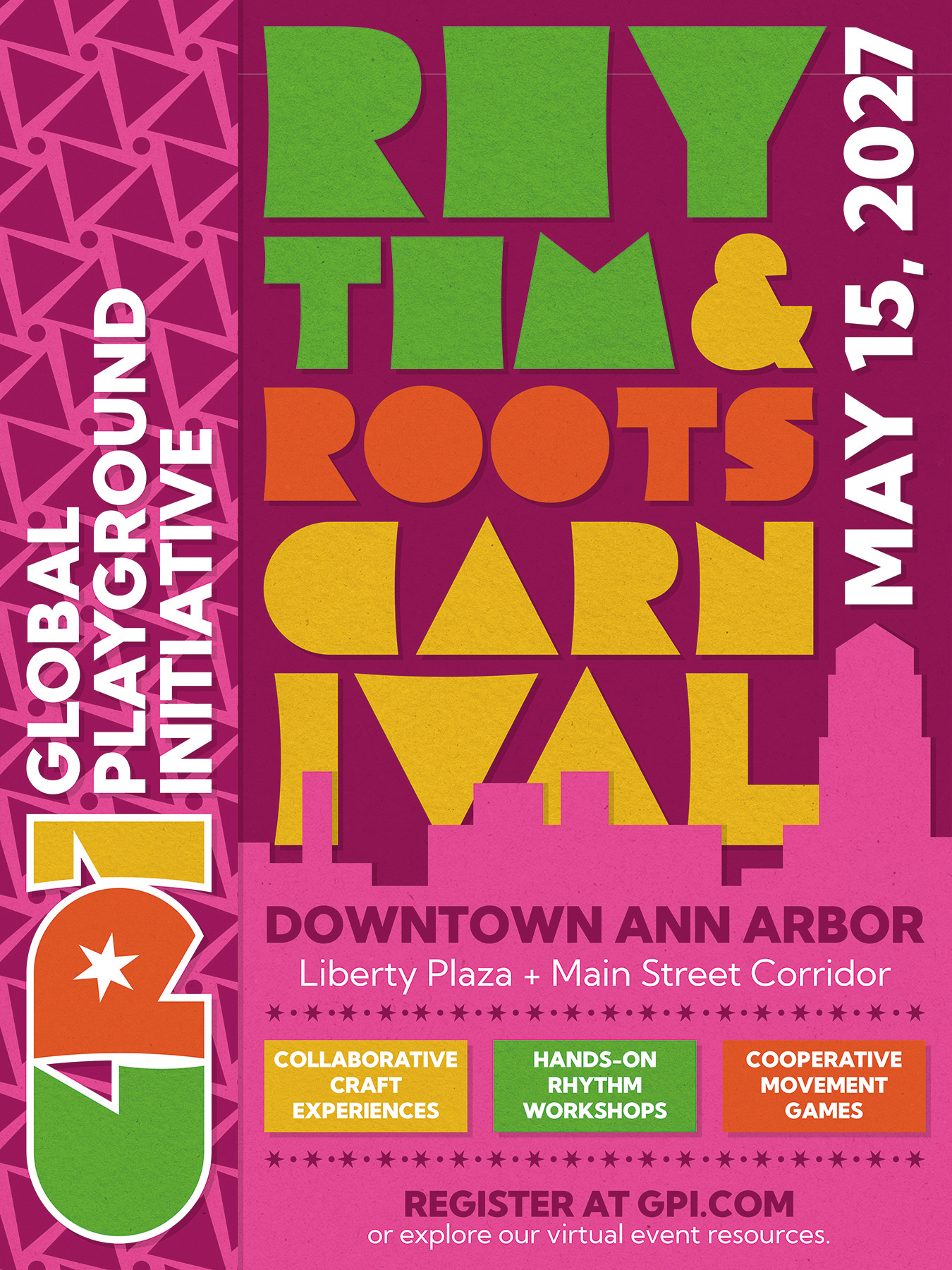 Rhythm Festival Poster Rhythm Festival Poster