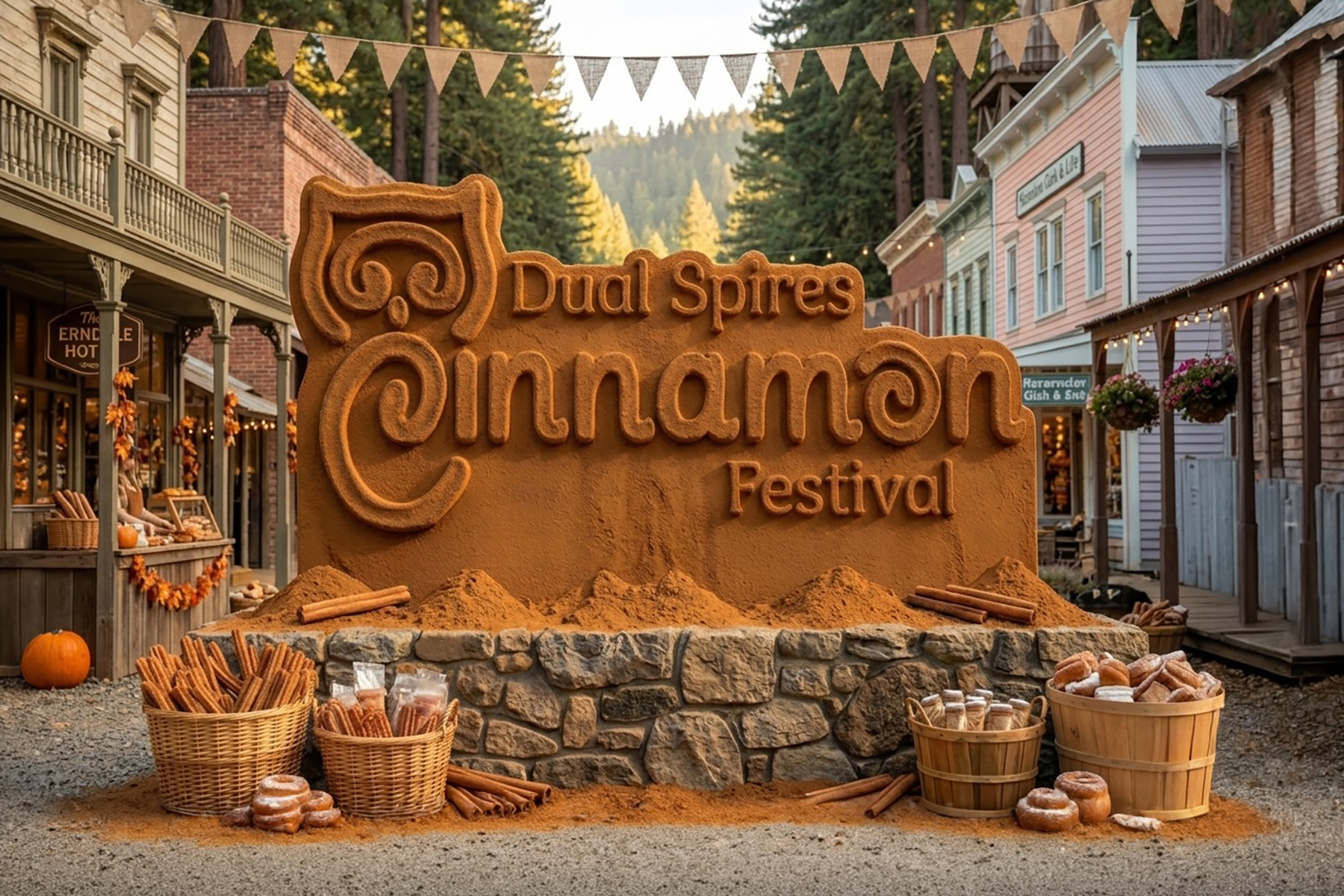 Cinnamon Fest – Logo Sculpture Cinnamon Fest – Logo Sculpture