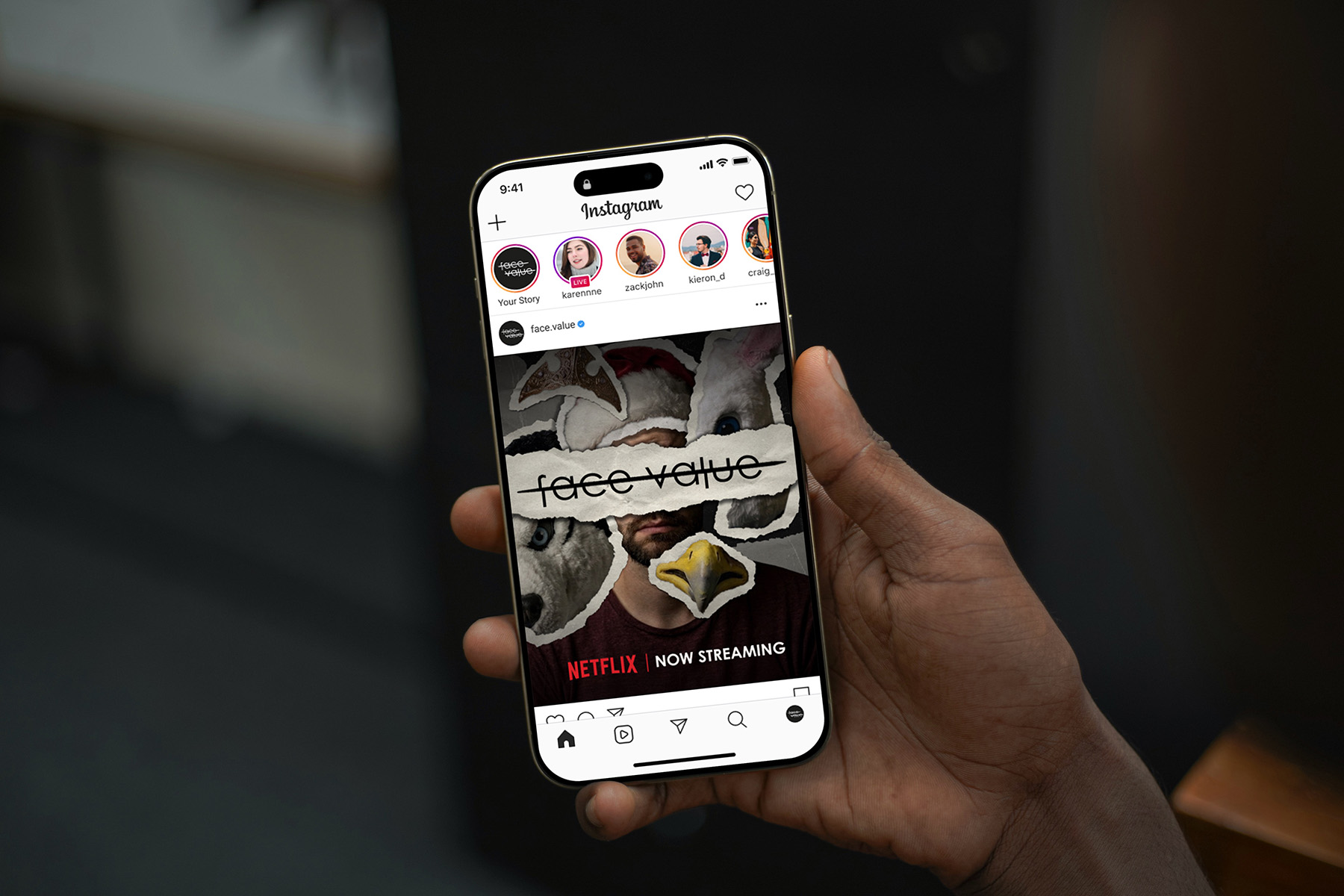 Face Value – Now Streaming