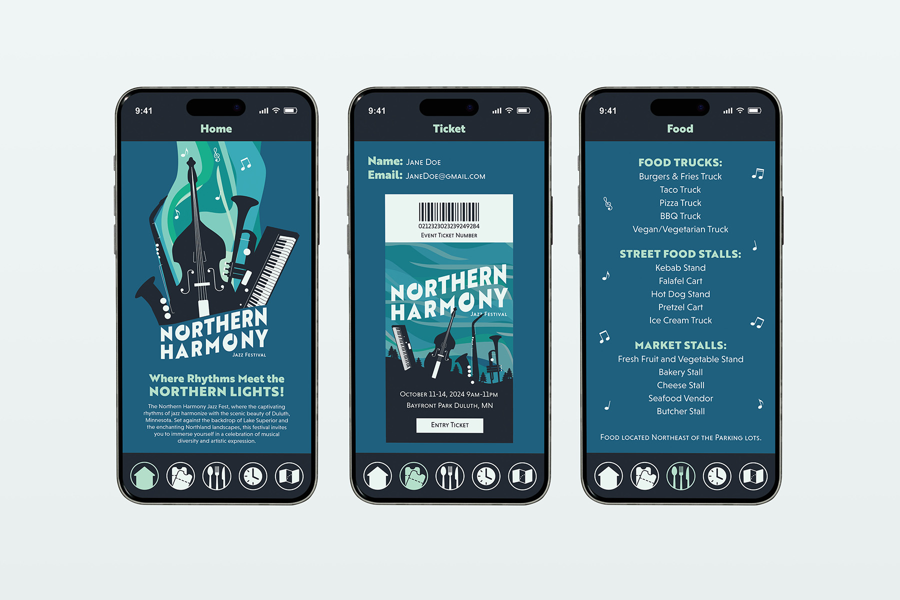 Northern Harmony – App 1