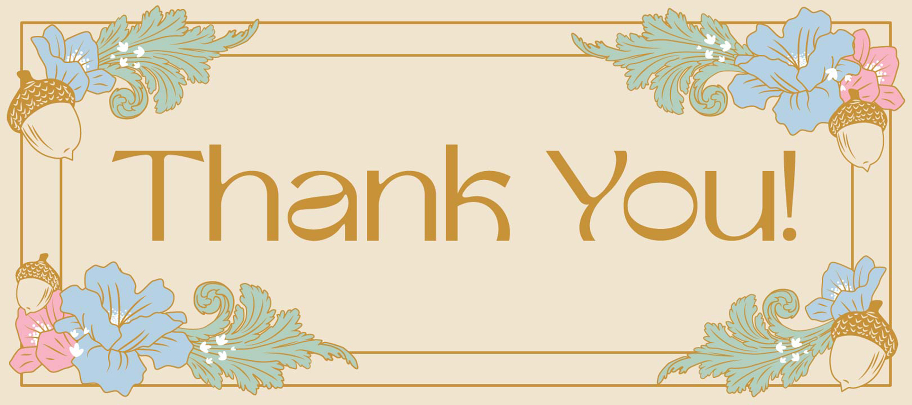 Thank You Sign Thank You Sign
